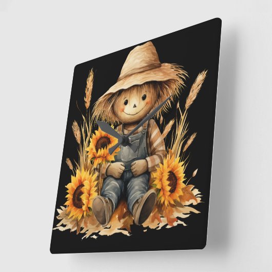 Scarecrow Vierkante Klok (Hoek)