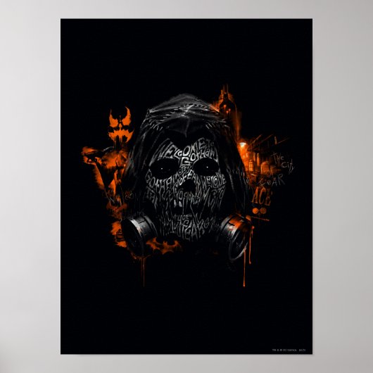 Scarecrow - Welkom in Gotham City Poster (Voorkant)