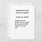 Scarecrows Pumpkins Autumn Afbeelding Kaart (Achterkant)