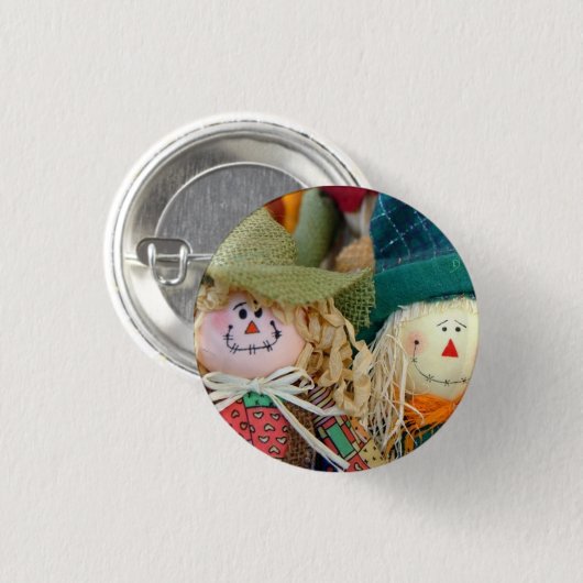 Scarecrows Ronde Button 3,2 Cm (Voorkant /achterkant)