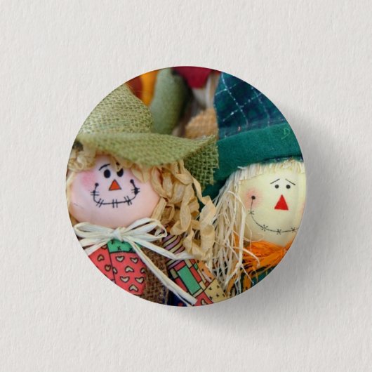 Scarecrows Ronde Button 3,2 Cm (Voorkant)