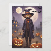 Scarecrow's Spooky Harvest - Halloween Gift Kaart (Voorkant)