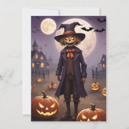 Scarecrow's Spooky Harvest - Halloween Gift Kaart