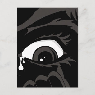 Scared Boy Briefkaart