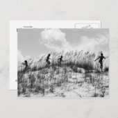 Scared Briefkaart uitvoeren (Voorkant / Achterkant)