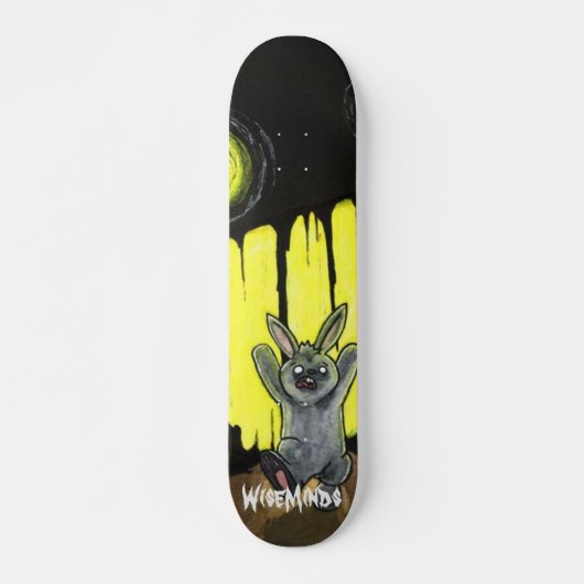 Scared Bunny 2 Persoonlijk Skateboard (Voorkant)