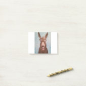 Scared donkey post-it® notes (Op bureau)
