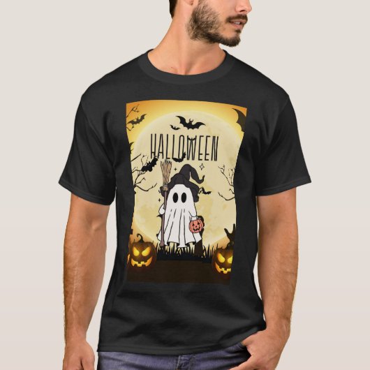 Scared Ghost T-shirt (Voorkant)