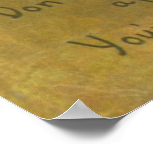 Scared Girl Puppy Dog Monster Valentijn Poster (Hoek)