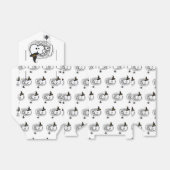 Scared Halloween Boo Eyes Favor Box Bag - White Bedankdoosjes (Uitgevouwen)