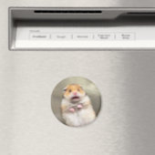 Scared Hamster Meme Magnet (Insitu (Vaatwasser))