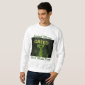 "Scared Money" sweatshirt voor mannen (Voorkant volledig)