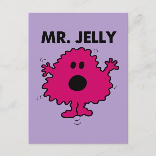 Scared & Nervous Mr. Jelly Briefkaart (Voorkant)