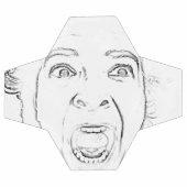 Scared Old Lady Screaming Face Hilarious Voetbal (Enkel)