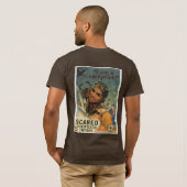 Scared Scriptless Improv Cockpilot shirt! T-shirt (Achterkant volledig)