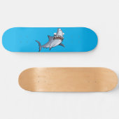 Scared Shark Skateboard Deck (Horizontaal)