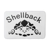 Scared Turtle Hiding in zijn Shell Badmat (Voorkant)