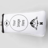 Scared Turtle Hiding in zijn Shell Golfheadcover (Voorkant)