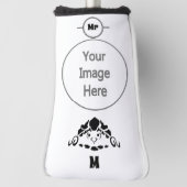 Scared Turtle Hiding in zijn Shell Golfheadcover (Draai 90)