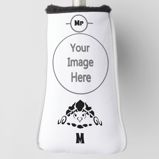 Scared Turtle Hiding in zijn Shell Golfheadcover (Draai 90)