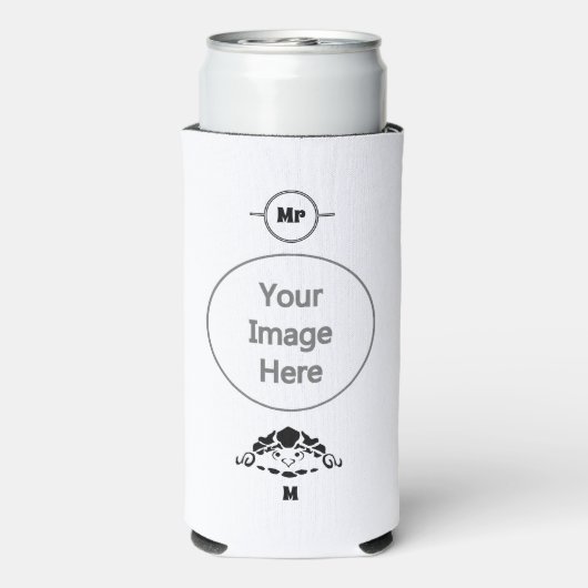 Scared Turtle Hiding in zijn Shell Seltzer Blikjeskoeler (Seltzer Achterkant)