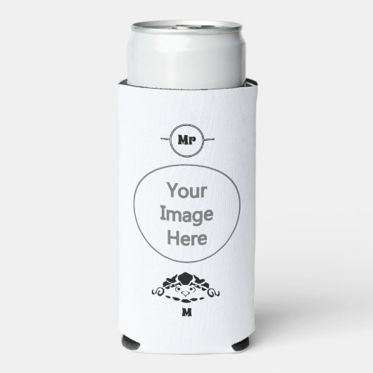 Scared Turtle Hiding in zijn Shell Seltzer Blikjeskoeler (Seltzer Voorkant)