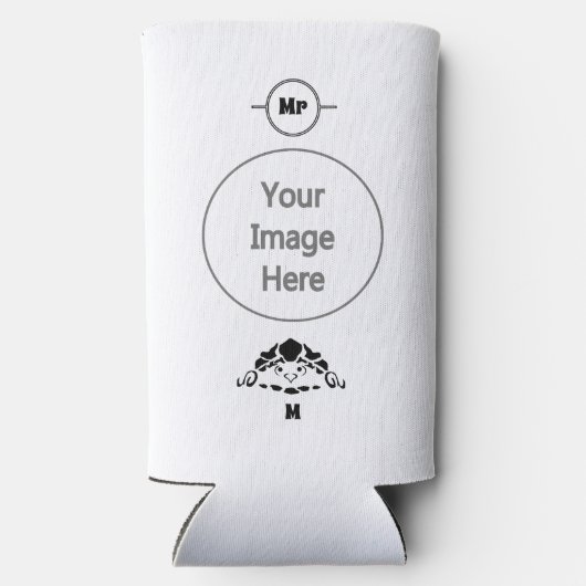 Scared Turtle Hiding in zijn Shell Seltzer Blikjeskoeler (Achterkant)