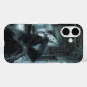 Scared Victoriaans Girl Ghost die onderweg is in H Case-Mate iPhone Case (Achterkant (horizontaal))