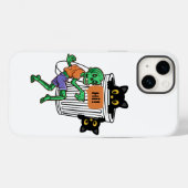 Scaredy Cat Halloween Case-Mate iPhone Case (Achterkant (horizontaal))