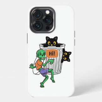 Scaredy Cat Halloween iPhone 13 Pro Hoesje