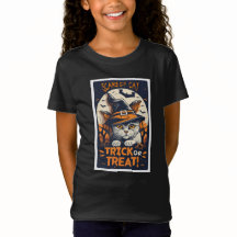 Scaredy Cat Halloween T-shirt