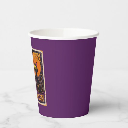 "Scaredy Cat" replica uit de jaren 50 Papieren Bekers (Links)