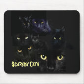 Scaredy Cats Mousepad Muismat (Voorkant)