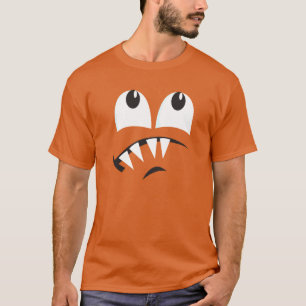 SCAREDY MONSTER FACE COSTUME T-SHIRT