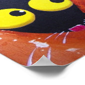 Scaredy Stressie Cat Poster (Hoek)