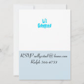 Scarey 16 th Birthday Party Invitation Kaart (Achterkant)