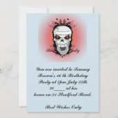 Scarey 16 th Birthday Party Invitation Kaart (Voorkant)