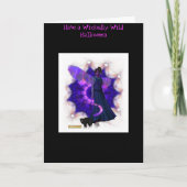 Scarey Faery Halloween Kaart (Voorkant)