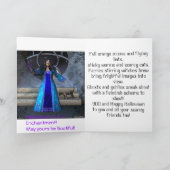 Scarey Faery Halloween Kaart (Binnen)