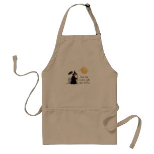 Scarey witch voor koffiepron standaard schort
