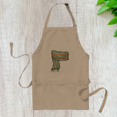 Scarf Sketch Mode Apron Standaard Schort