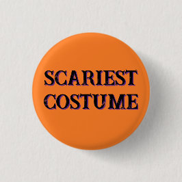 Scariest Costume Award Button