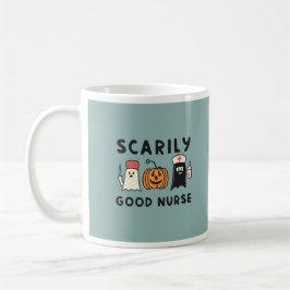 Scarily Good Nurse - Classic Schattige Halloween Mok