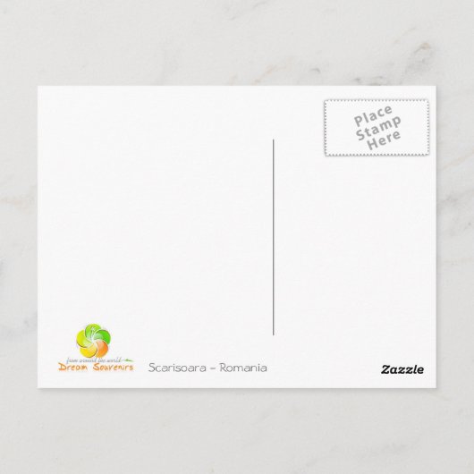 Scarisoara Cave Briefkaart (Achterkant)