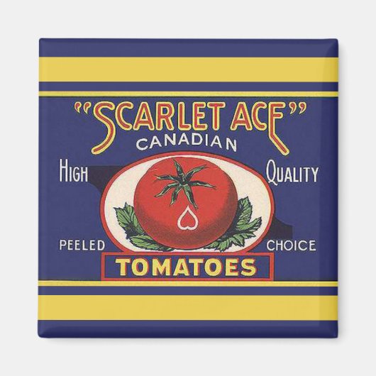 Scarlet Ace Tomaten Magnet (Voorkant)