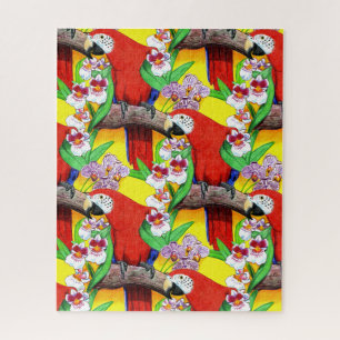 Scarlet Ara Legpuzzel