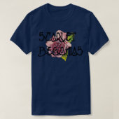 Scarlet Begonias Waterverf T-shirt (Design voorkant)