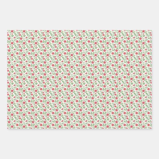 Scarlet Bloom Charm 3 Inpakpapier Vel (Voorkant)