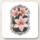 Scarlet Blossom Bier Onderzetter (Voorkant)