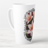 Scarlet Blossom Latte Mok (Linkerhoek)